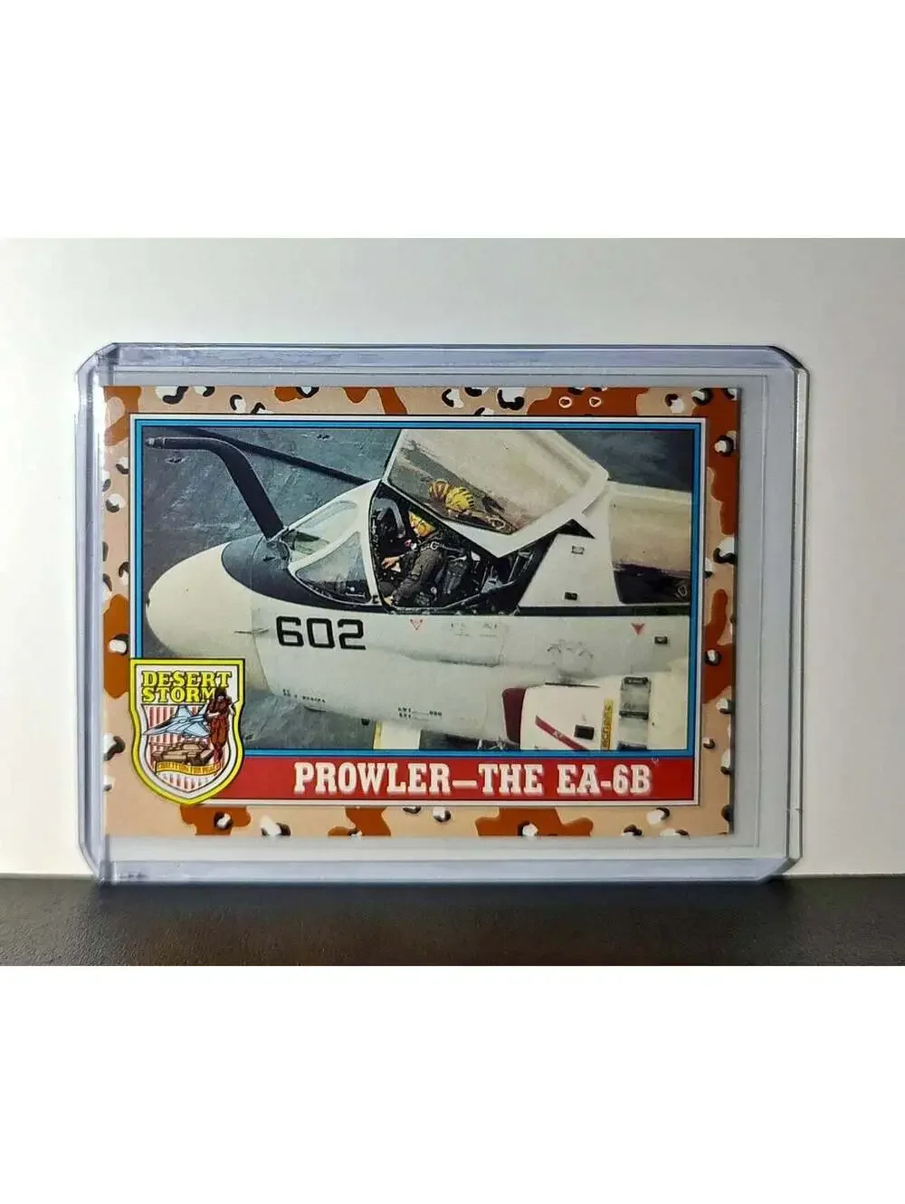 Prowler – The EA-6B 1991 Topps Desert Storm #137 Card